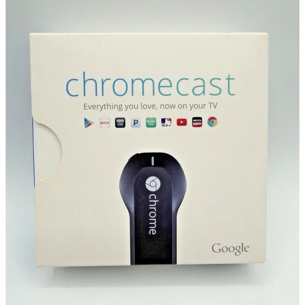 Google Chromecast H2G2-42  1st Gen 1080p HDTV HDMI Streaming Media Player NEW